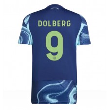 Ajax Kasper Dolberg #9 Bortedrakt 2025-26 Kortermet